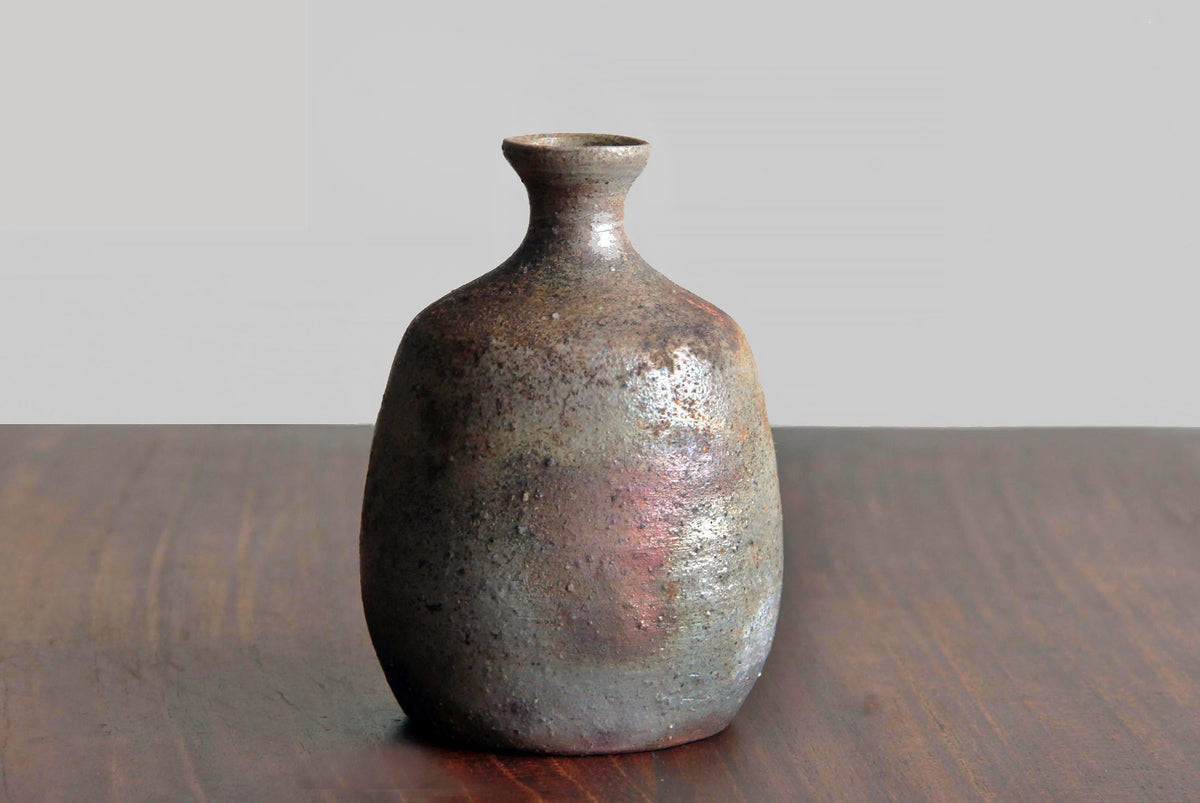 【備前焼 徳利①】Bizen ware sake bottle ( 送料無料！) Bizen-pottery-sake-