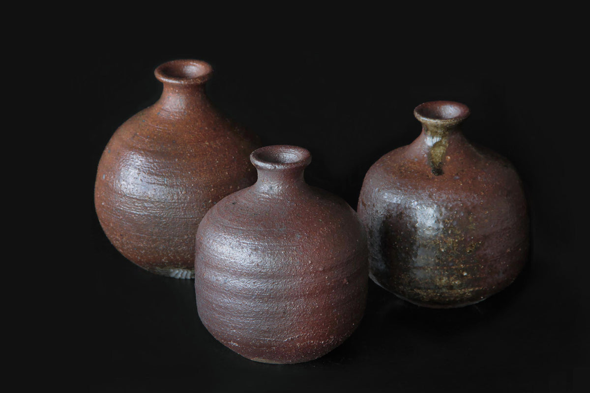 小物 souichirou Junichi Kouzuru Ceramic Sake Bottle Tokkuri – KinsenTOKYO