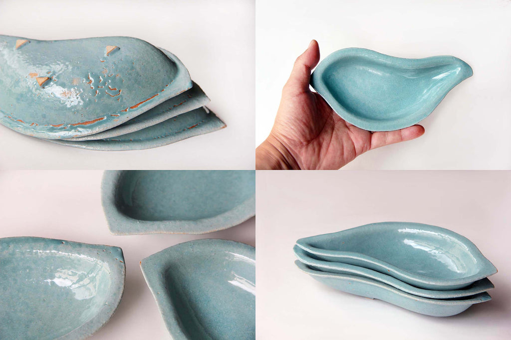 bird shape ceramic plate