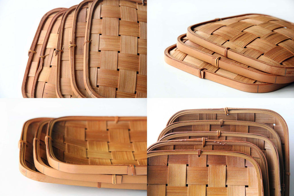 bamboo plate, Japanese craft