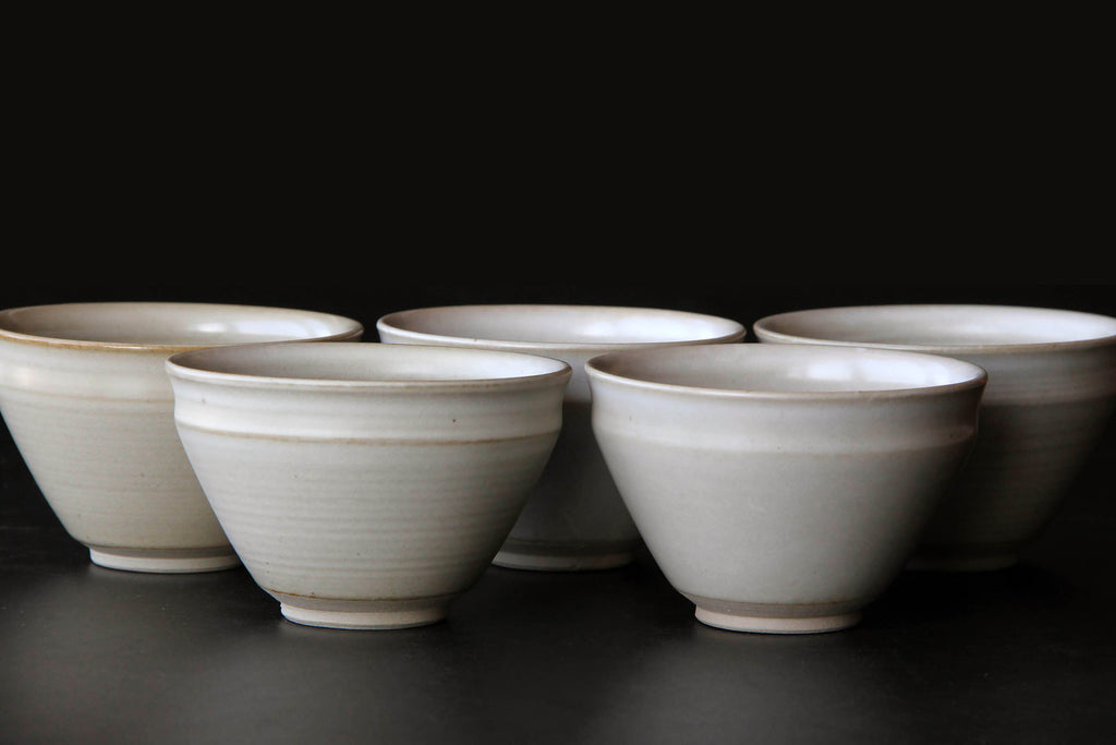 matte surface ceramic cup. Japanese tea ware