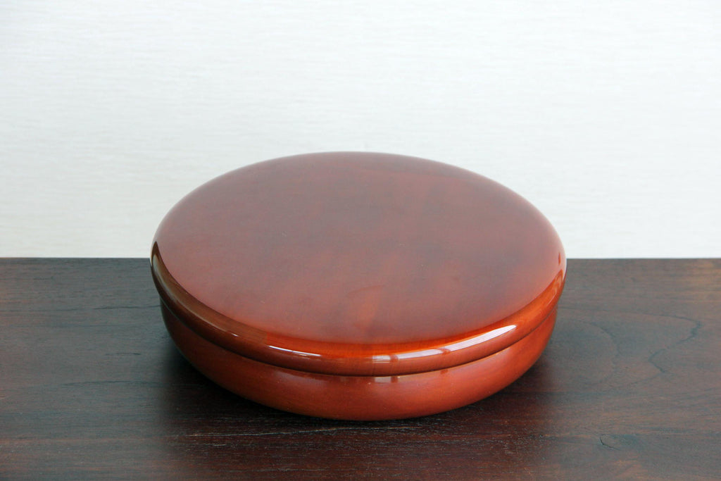 Shunkei Nuri, Japanese wooden box with lid