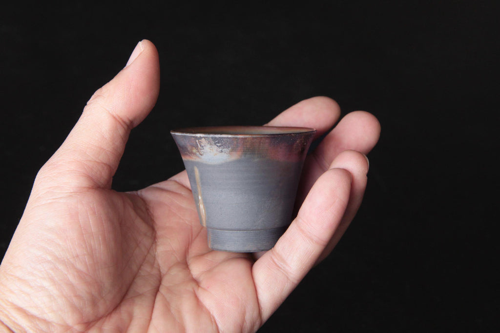 Small ceramic cup. Japanese pottery