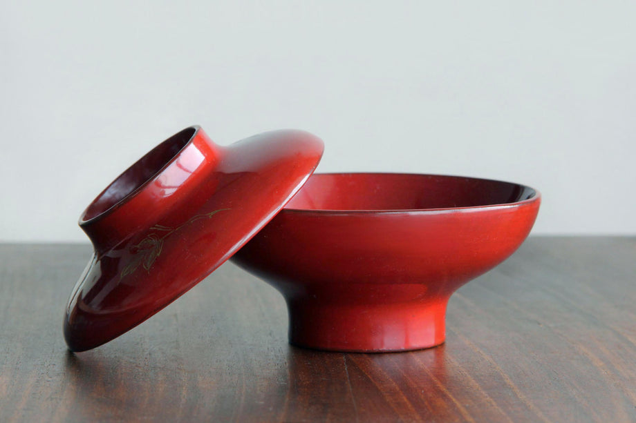 Antique Japanese Owan Bowl – Urushi Lacquer Tableware – KinsenTOKYO