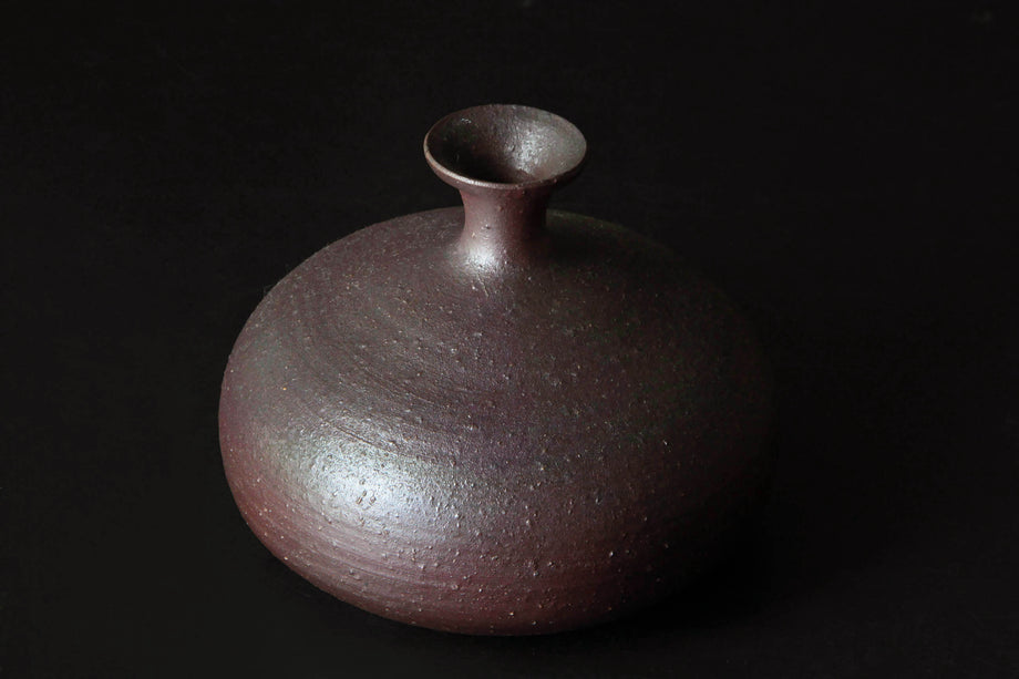【備前焼 花入 ②】Bizen ware Flower vase Bizen Ware Vase II – Mujo Store