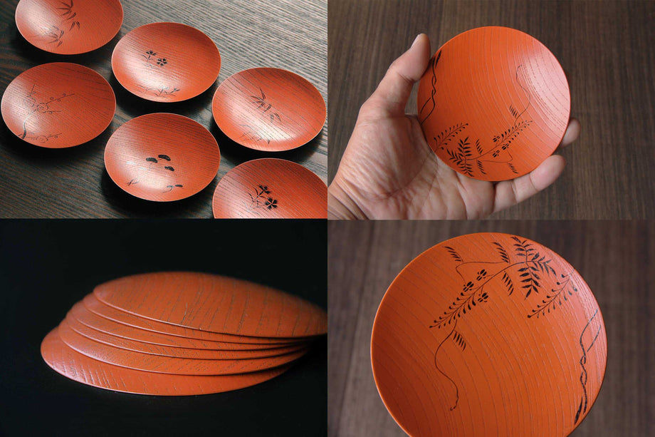10.8cm / Very Thin & Light Wooden Dish – KinsenTOKYO
