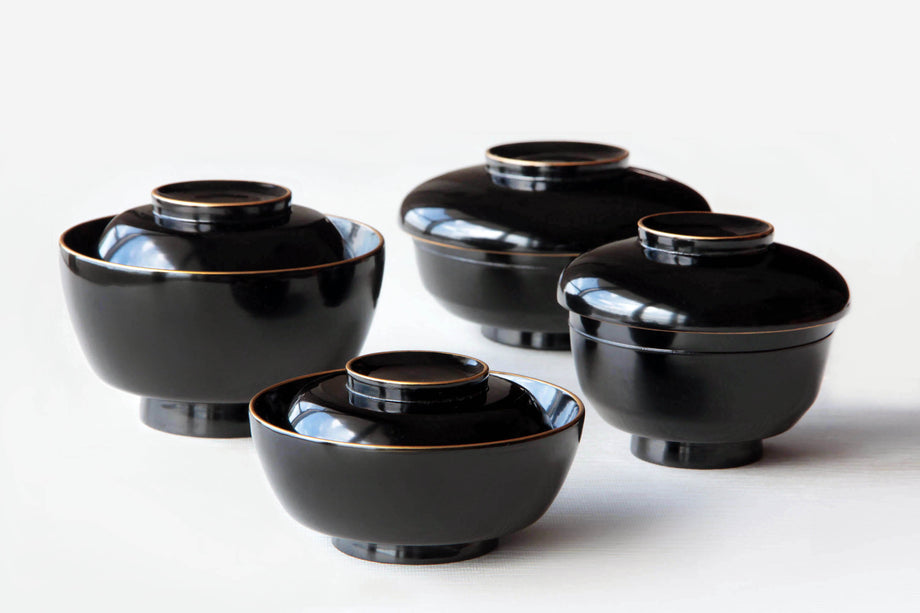 辻石斎 Lacquerware Rikyu-style Kaiseki Set 辻石斎 Lacquerware Rikyu-style Kaiseki Set 辻石斎