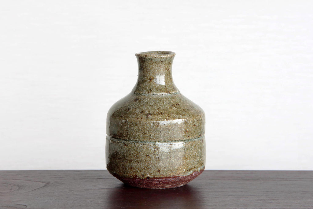 Japanese ceramic Sake bottle