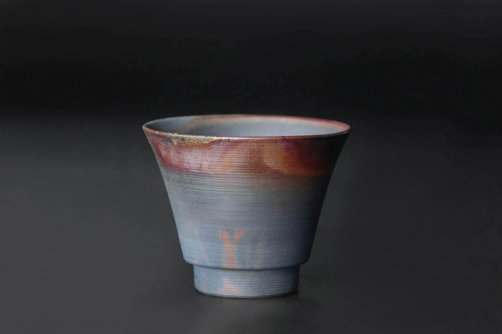 Small ceramic cup. Japanese pottery