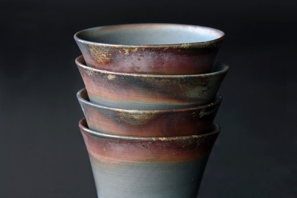 Small ceramic cup. Japanese pottery