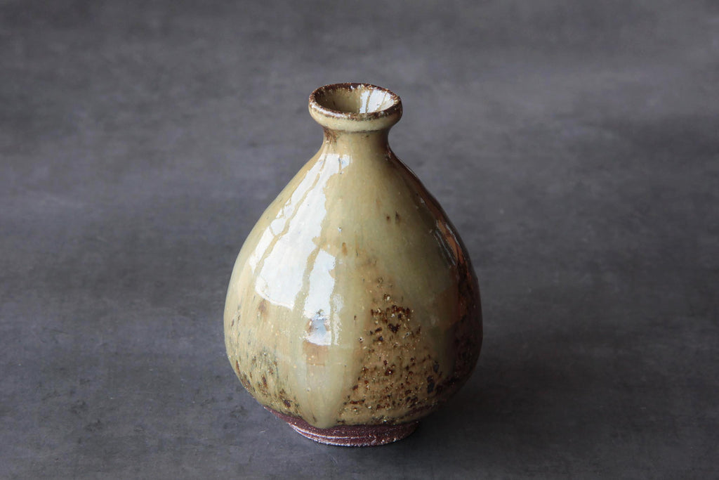 Japanese ceramic Sake bottle