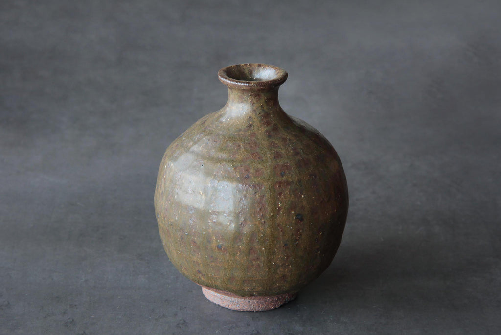 Japanese ceramic Sake bottle