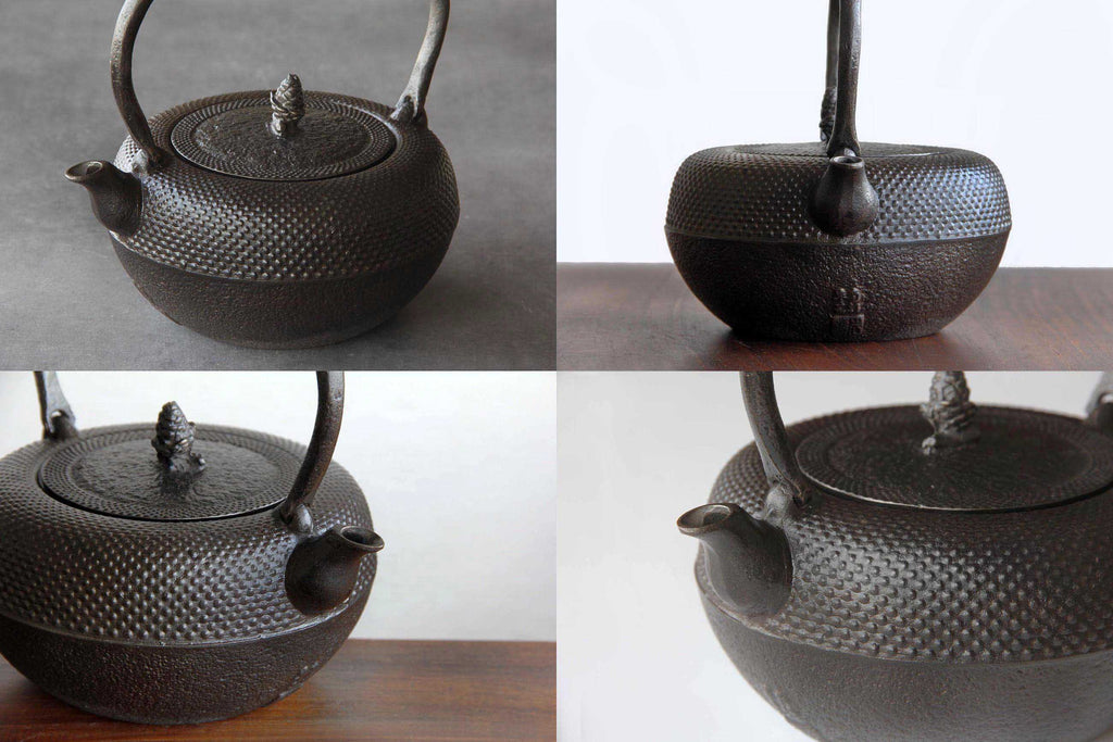 Japanese Tetsubin iron kettle. 