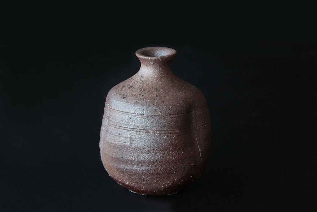 Japanese ceramic Sake bottle