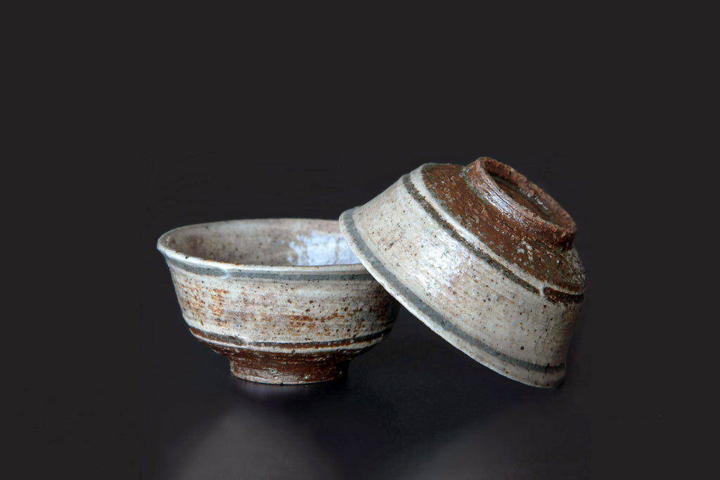 Sake cup by a noted Japanese potter Matajiro Kawamura. 