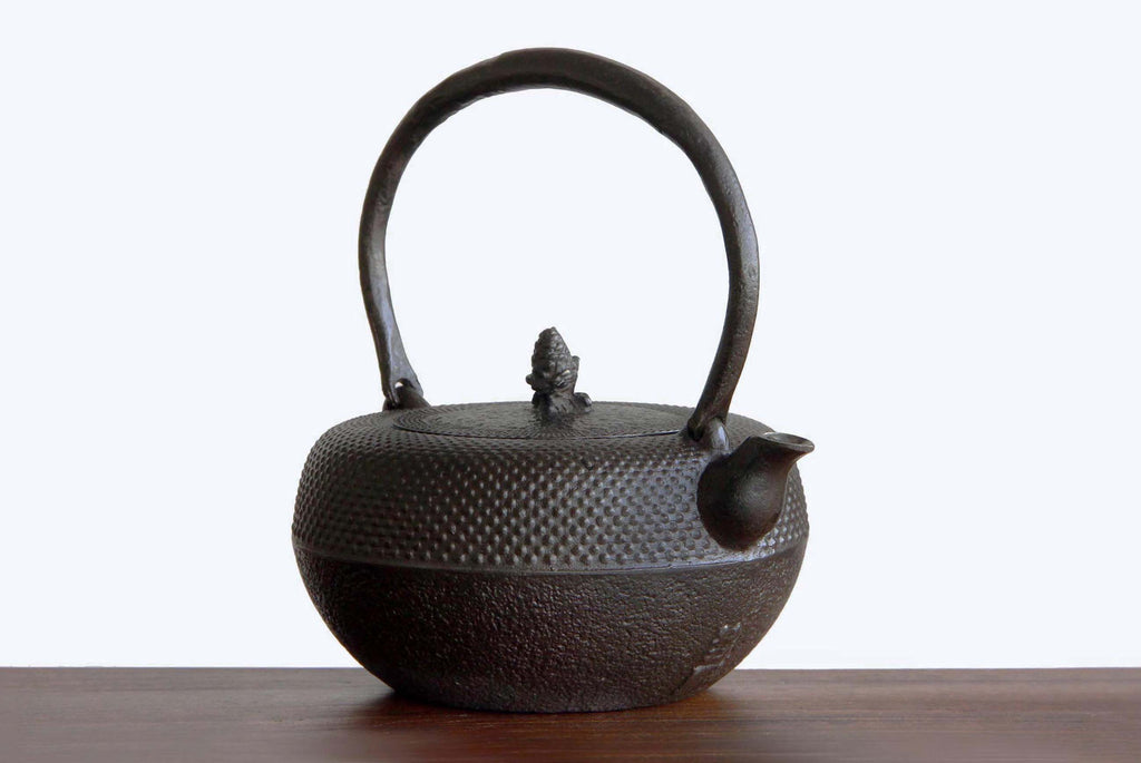 Japanese Tetsubin iron kettle. 