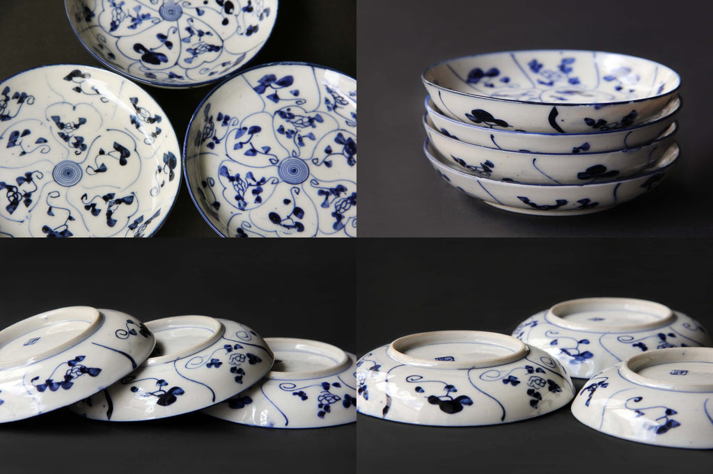 Qing Dynasty plate, antique porcelain
