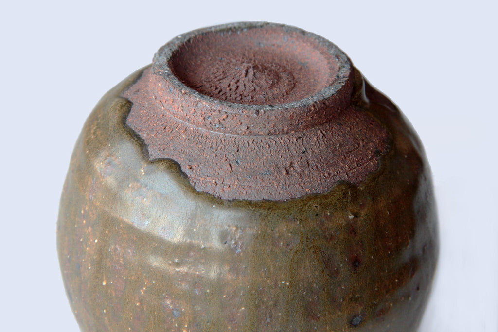 Japanese ceramic Sake bottle