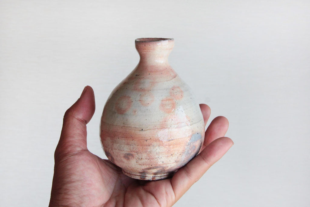 Japanese ceramic Sake bottle