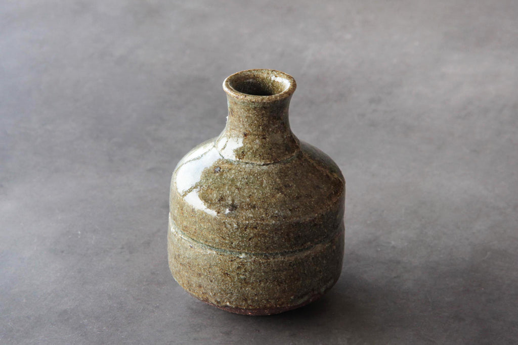 Japanese ceramic Sake bottle