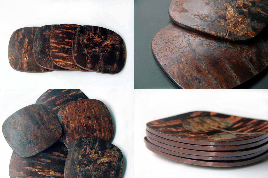 12.8cm / Cherry Bark Wooden Plate | Kabazaiku – KinsenTOKYO