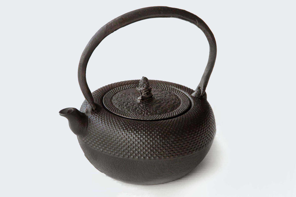 Japanese Tetsubin iron kettle. 