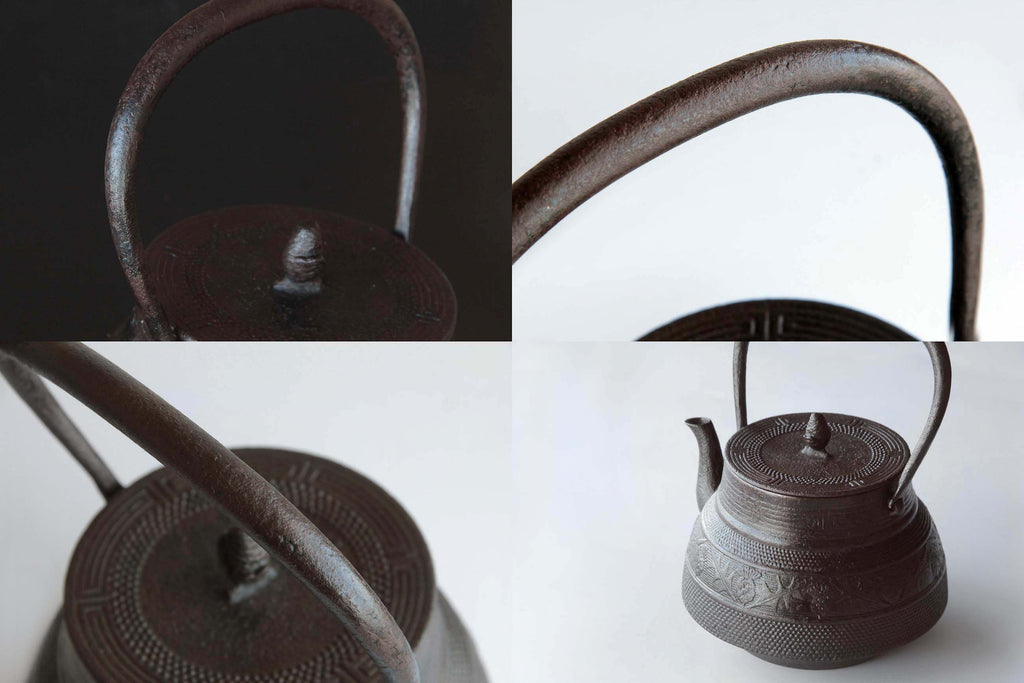 Japanese iron kettle, Nanbu Tetsubin for boiling water.