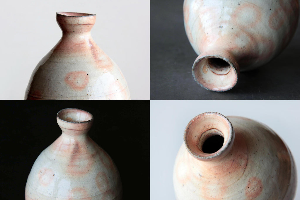 Japanese ceramic Sake bottle