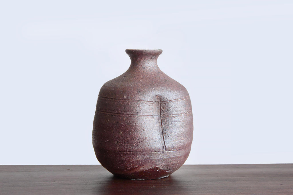 Japanese ceramic Sake bottle