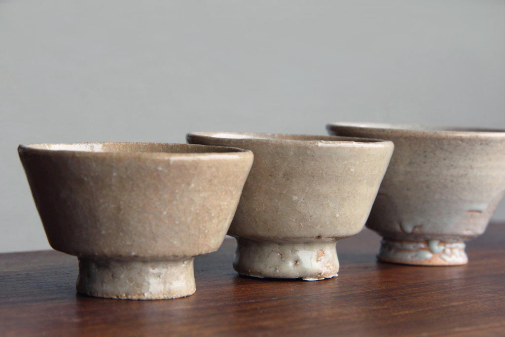 Hagi pottery tea cup.
