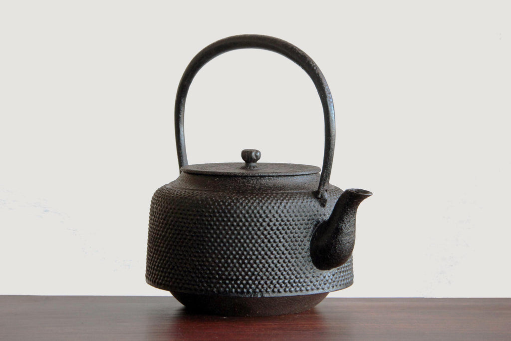 Japanese iron kettle, Nanbu Tetsubin for boiling water.