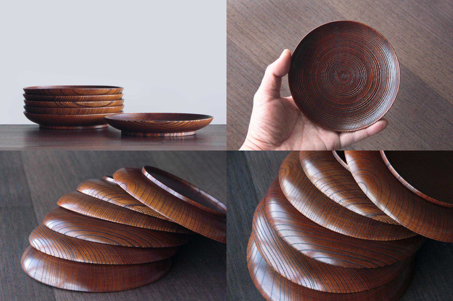 13.5cm / Japanese Wooden Plate – KinsenTOKYO