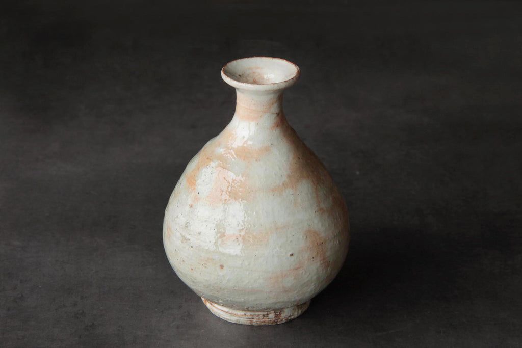 Japanese Sake bottle by a noted potter Matajiro Kawamura.