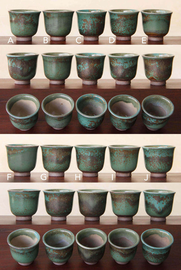 vintage Sake cup, Japanese ceramic