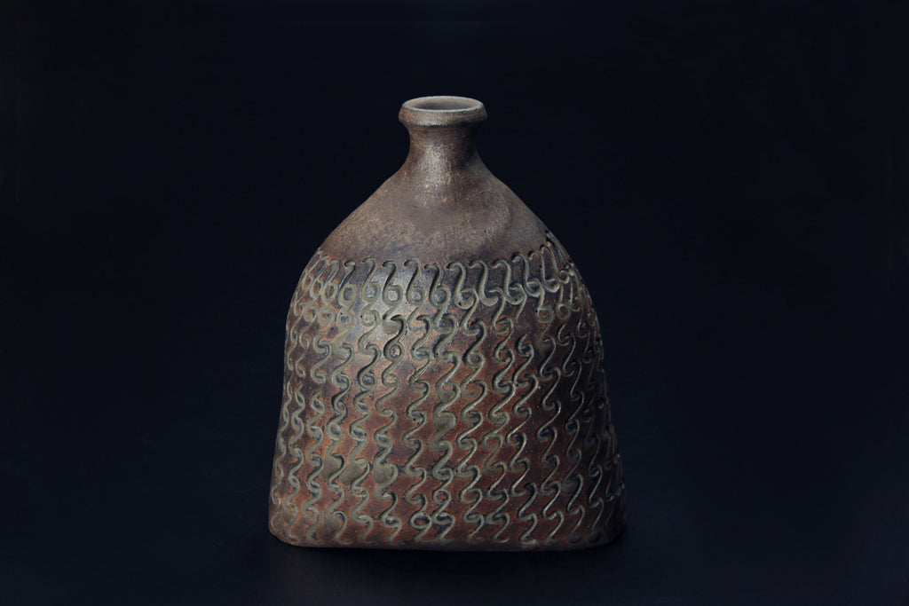 ceramic art, vase, Japanese pottery 