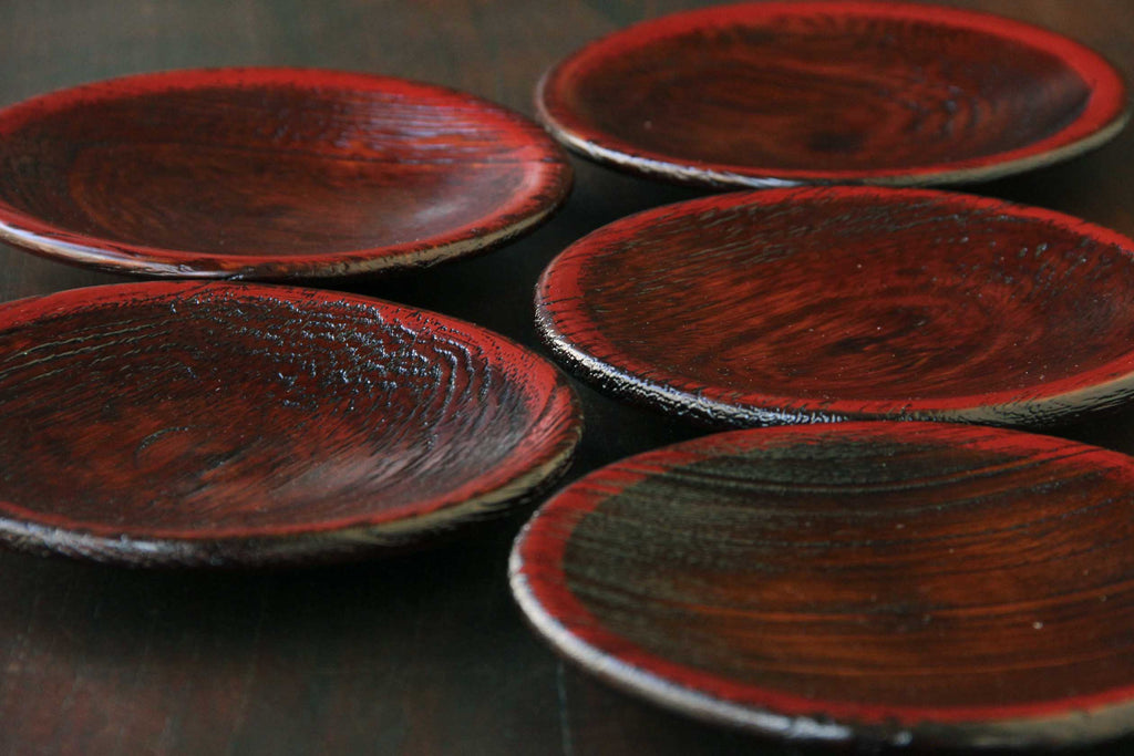 wooden craft, Japanese artisan, wooden dish