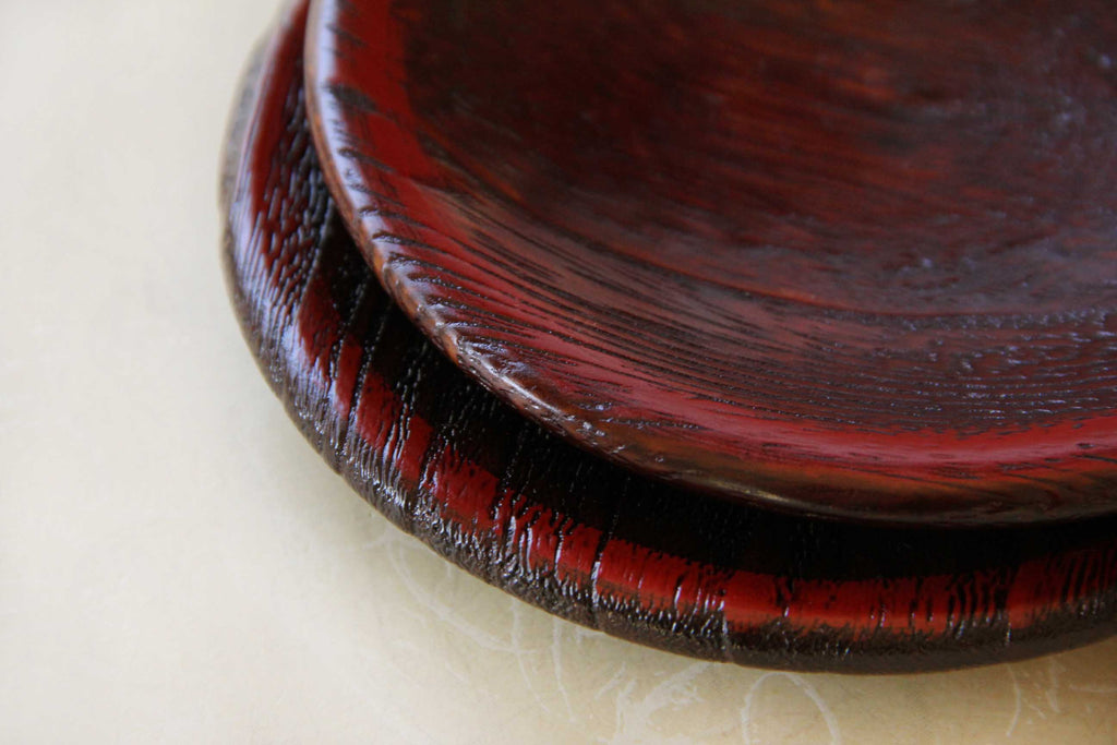 hand craft wooden plate 