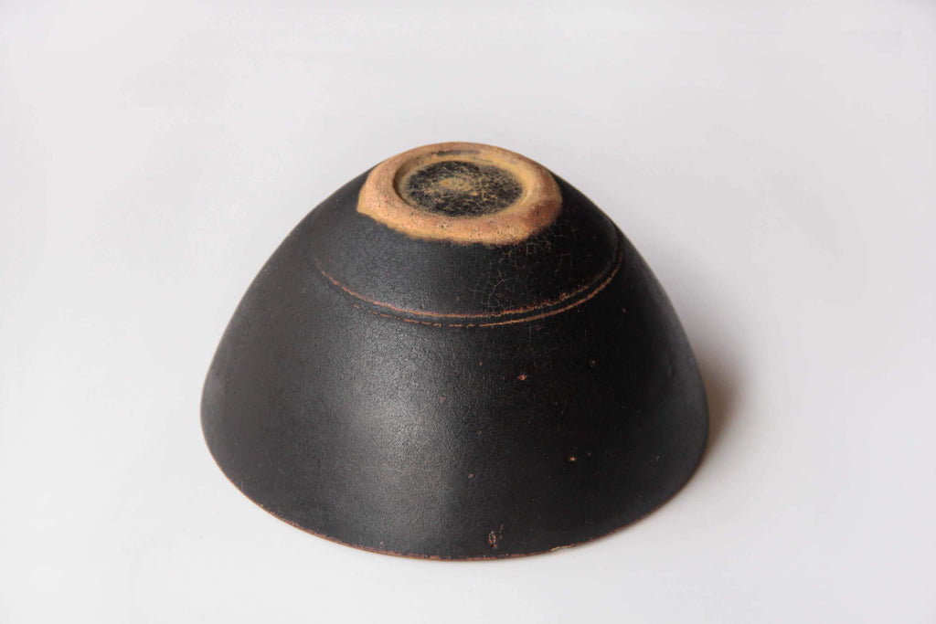 khmer art,  black ceramic bowl