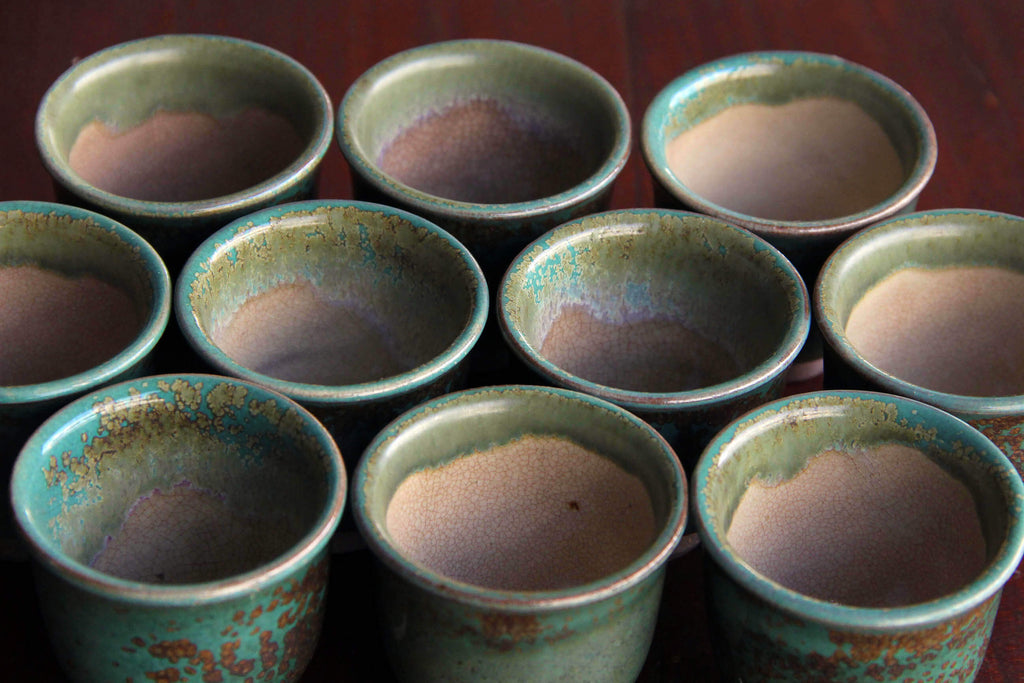 vintage Sake cup, Japanese ceramic