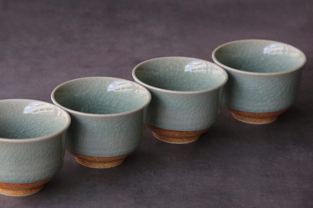 ceramic tea cup, Yunomi, Japanese pottery