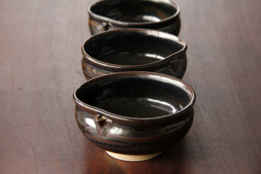 japanese tableware, small ceramic bowl from Takatori-yaki.