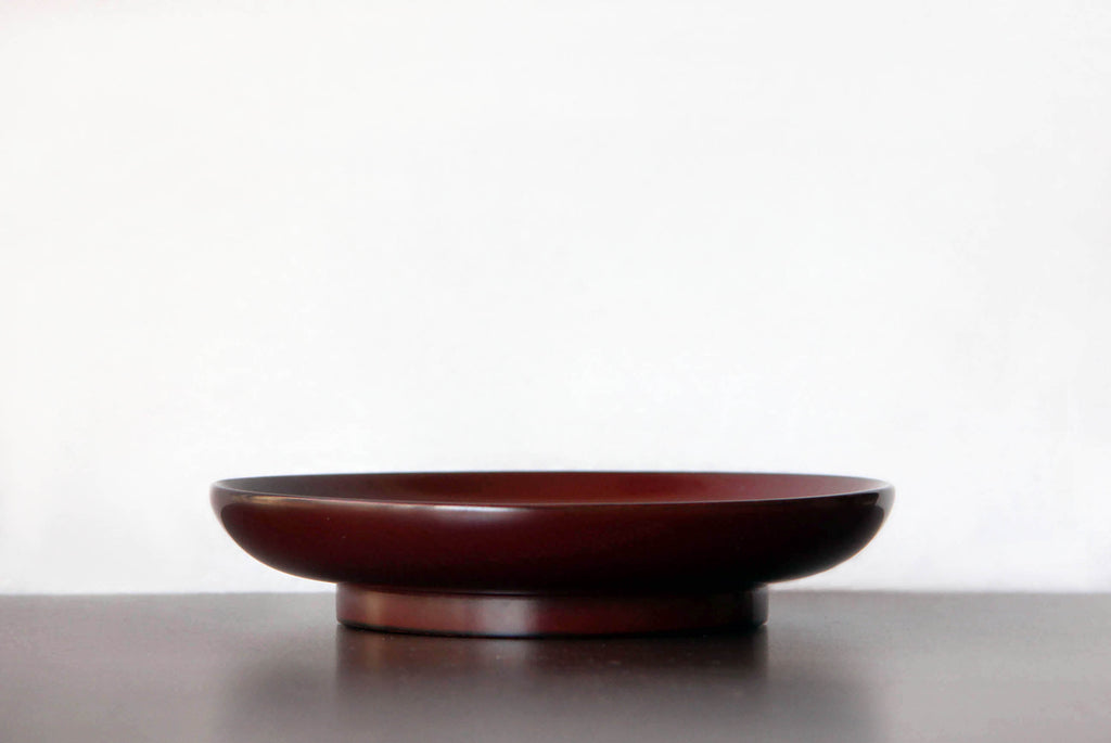 Japanese wooden plate