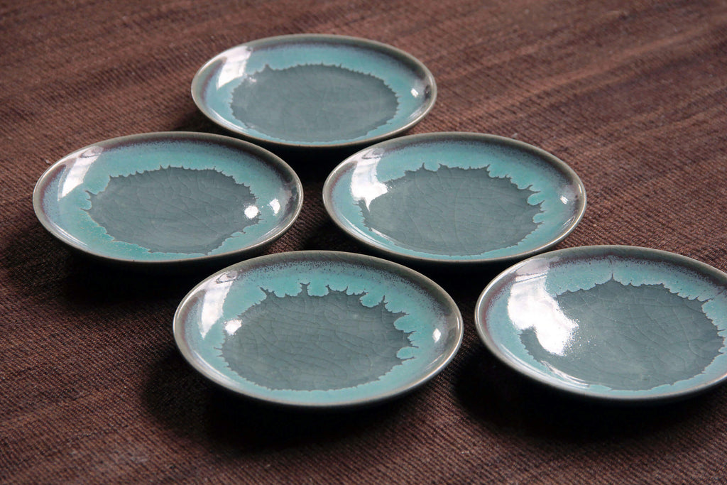 Ceramic plate, Japanese tableware 